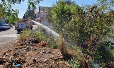 Queman cubiertas en el microcentro de CDE