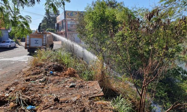 Queman cubiertas en el microcentro de CDE