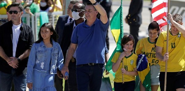Brasil: Jair Bolsonaro volvió a la carga contra el confinamiento y apuntó a los gobernadores - ADN Paraguayo