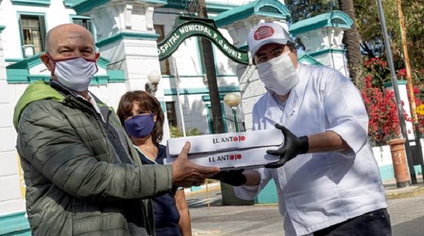 Paraguayo dona cientas de milanesas a médicos de Buenos Aires | Noticias Paraguay