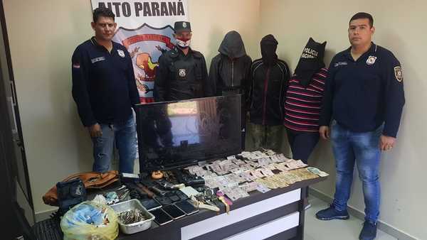 Detienen a ASALTANTES en Hernandarias