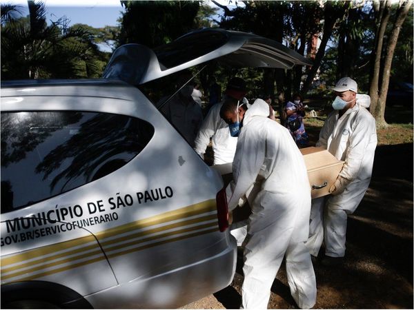 Brasil supera los 100.000 casos de Covid-19, con más de 7.000 muertos