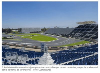Alistan hospital por coronavirus en autódromo de F1 - Automovilismo - ABC Color
