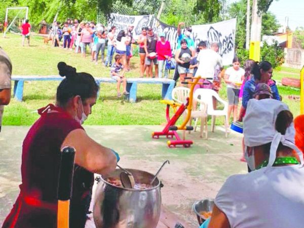 La 79 se lució con la gente de Ypané