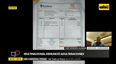Multinacional denunció adulteraciones - Mesa de Periodistas - ABC Color