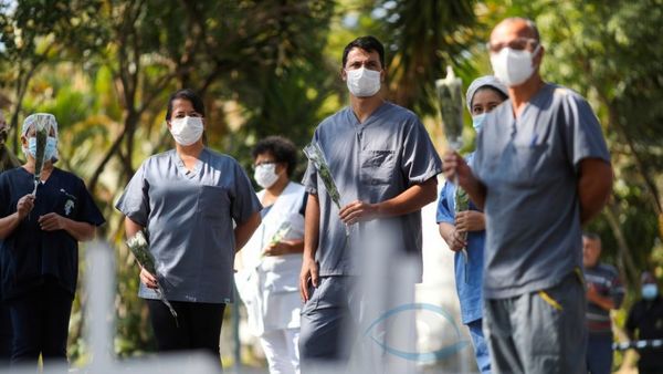 Brasil supera los 100.000 casos confirmados y registra más de 7.000 muertes por covid-19