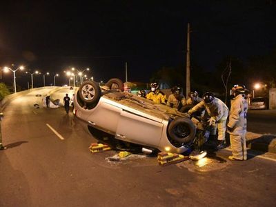 Militar fallece en aparatoso accidente de tránsito