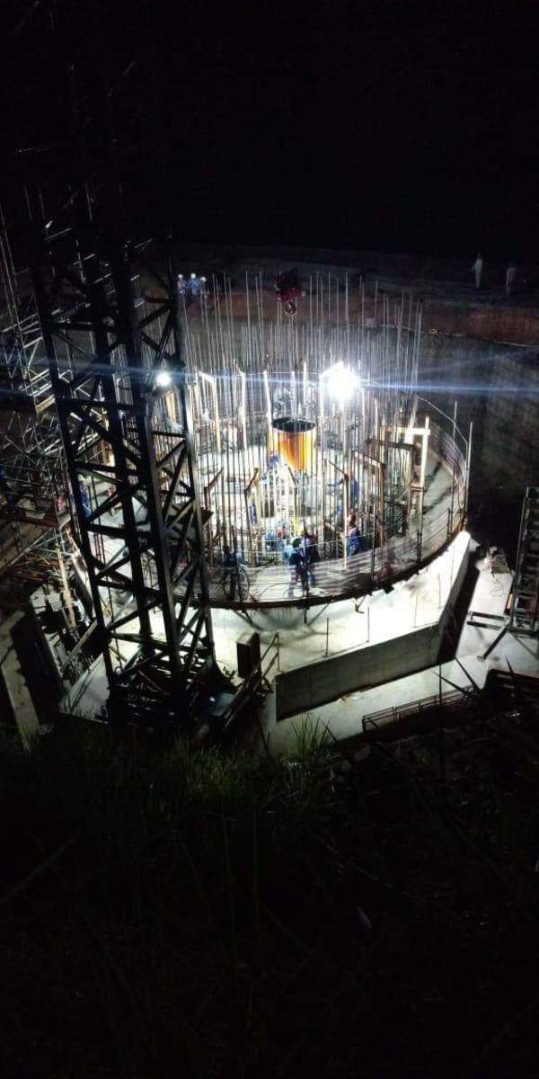 Trabajan 24 horas en construcción del SEGUNDO PUENTE, en el lado brasileño