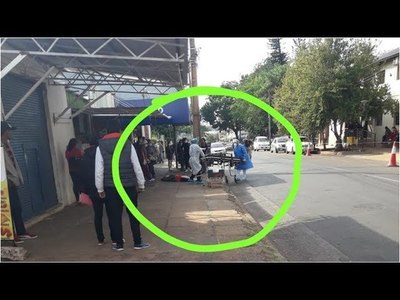 UN JOVEN CONVULSIONÓ EN LA VÍA PÚBLICA FRENTE AL HRE