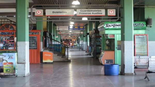 Terminal de Ómnibus reabre sus puertas con controles estrictos