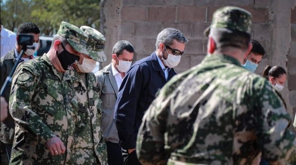 Covid-10: Abdo Benítez verifica refuerzo de control en la frontera con Brasil | Noticias Paraguay