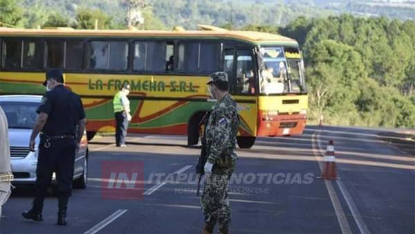 IMPIDEN EL INGRESO DE TRANSPORTE PÚBLICO DE CORTA DISTANCIA A ENCARNACIÓN 