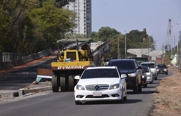 Habilitan tránsito en nueva calzada del corredor vial Botánico - Nacionales - ABC Color