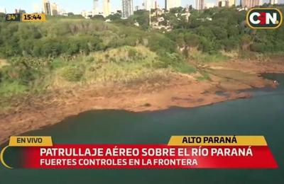 Realizan patrullaje aéreo sobre el Río Paraná - C9N