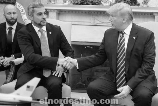 Paraguay concreta nueva importante cooperación del presidente americano Donald Trump para hacer frente a la pandemia