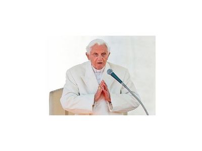 Benedicto XVI dice que la boda gay es como el “Anticristo”