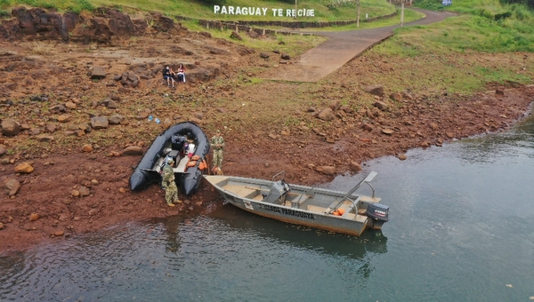 Solo brasileños abocados a búsqueda de paraguayos desaparecidos en aguas del Paraná