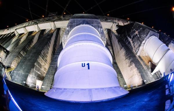 La primera turbina de Itaipú entró en funcionamiento hace 36 años