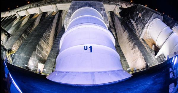 La primera turbina de Itaipú entró en funcionamiento hace 36 años