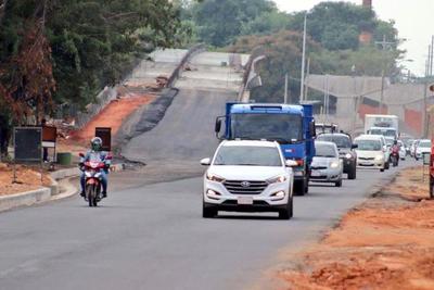 Está habilitado el nuevo asfaltado de calzada del Corredor Vial Botánico - El Trueno