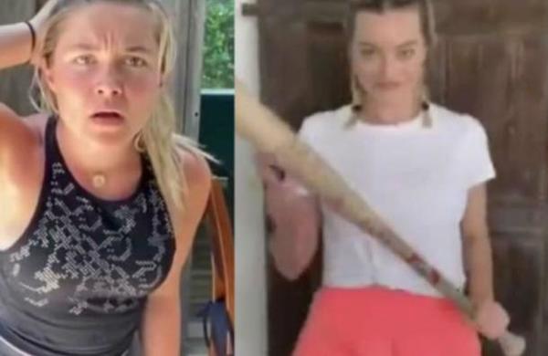El divertido reto viral en el que dobles de Hollywood luchan contra actrices famosas - C9N