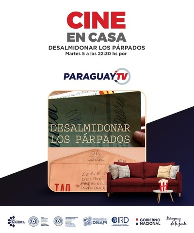 Desalmidonar los Párpados en Cine en Casa por Paraguay TV - .::RADIO NACIONAL::.