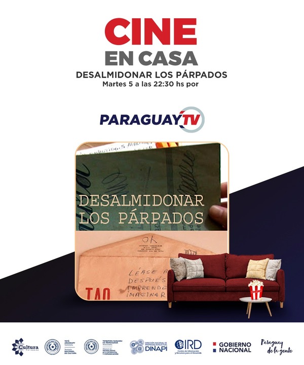 Desalmidonar los Párpados en Cine en Casa por Paraguay TV - .::RADIO NACIONAL::.