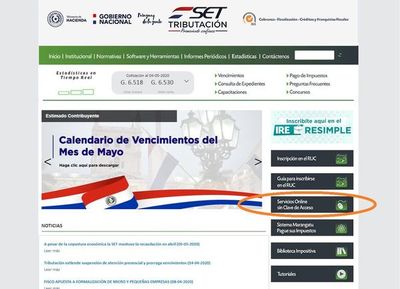 Tributación dispone la reanudación de los plazos administrativos suspendidos - Nacionales - ABC Color