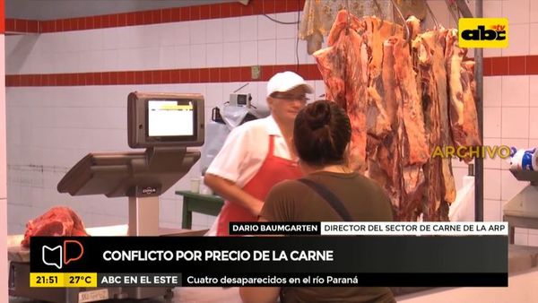 Conflicto por precio de la carne - Mesa de Periodistas - ABC Color