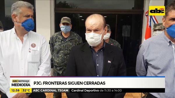 Frontera seguirá cerrada - Nacionales - ABC Color