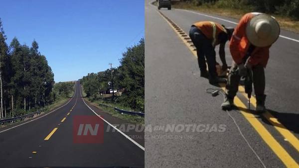ASFALTO SAN SOLANO-FLEITAS CUE: CELEBRAN OBRAS DE PROGRESO EN SAN PEDRO DEL PNÁ.