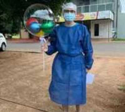 Hombre con covid-19 recibe su alta en Pedro Juan  - Paraguay.com