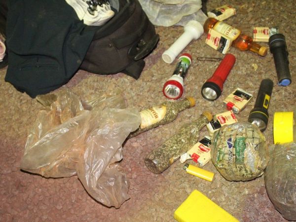 Senad captura a cinco personas con casi 8 kilos de marihuana