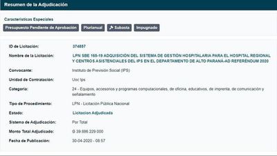 Gubetich tacha de arcaico software actual y afirma que el nuevo ayudará a “ahorrar recursos” - Nacionales - ABC Color
