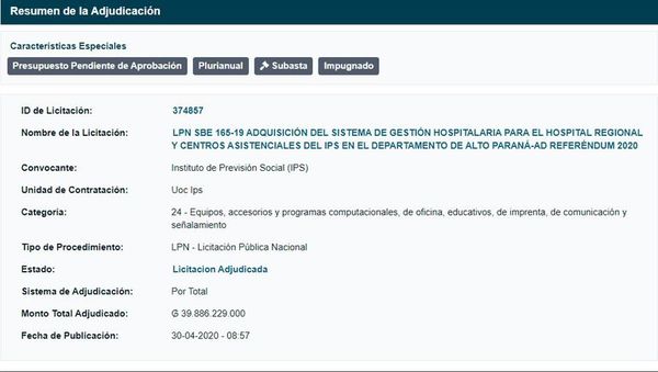 Gubetich tacha de arcaico software actual y afirma que el nuevo ayudará a “ahorrar recursos” - Nacionales - ABC Color