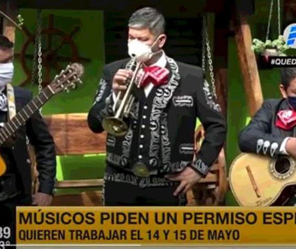 Mariachis piden permiso especial para trabajar el Día de las Madres