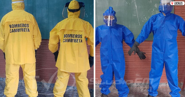 Bomberos solicitan a la ciudadanía no alarmarse ante utilización de equipos de bioseguridad
