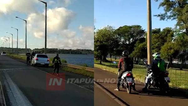 CONTROLES DE LA PATRULLA CAMINERA GENERAN FILAS SOBRE RUTA N° 1.