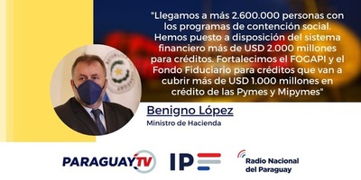 Ejecutivo solicitará al Legislativo reunión para encarar reactivación económica - .::RADIO NACIONAL::.