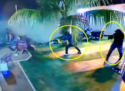Revelan imágenes de un caso de sicariato en Capitan Bado