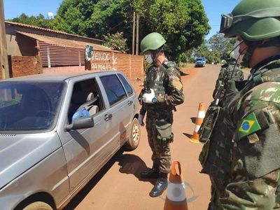 Coronavirus: Brasil refuerza controles en la frontera movilizando militares
