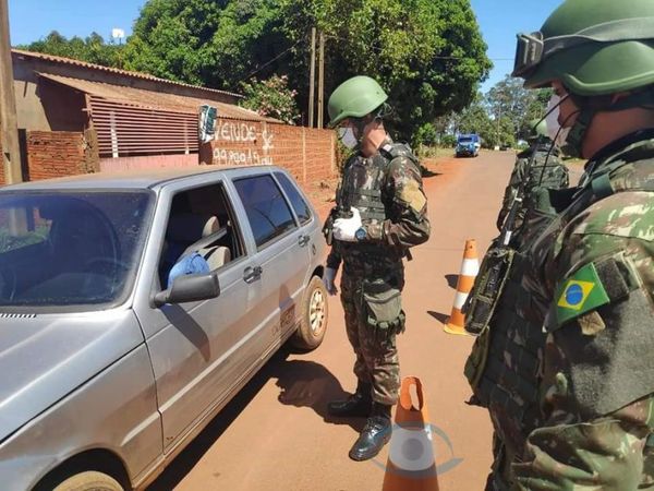 Coronavirus: Brasil refuerza controles en la frontera movilizando militares