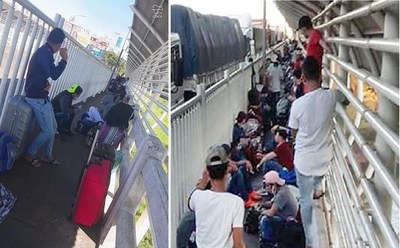 Paraguayos sometidos a trato humillante en Puente de la Amistad - ADN Paraguayo