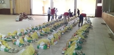 CONTINÚA LA ENTREGA DE VÍVERES EN SAN PEDRO DEL PARANÁ.