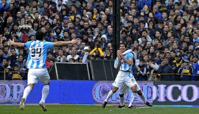 Racing recordó el golazo a Boca Juniors de Marcos Cáceres