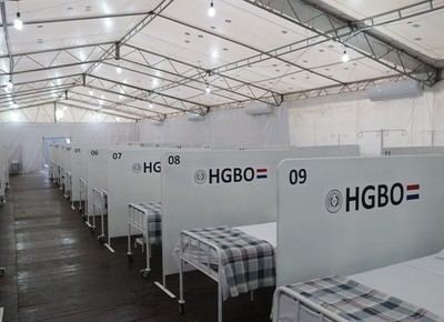 Hospital de Barrio Obrero habilitó área especial para pacientes con casos respiratorios