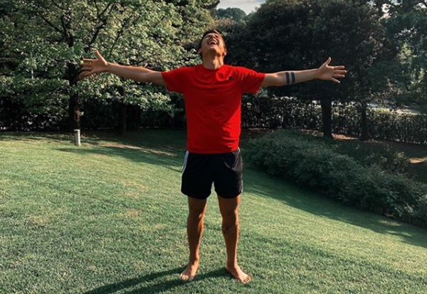 Paulo Dybala, curado del COVID-19