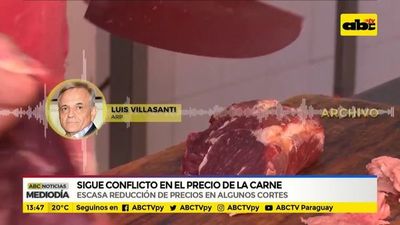 Sigue conflicto en el precio de la carne - ABC Noticias - ABC Color