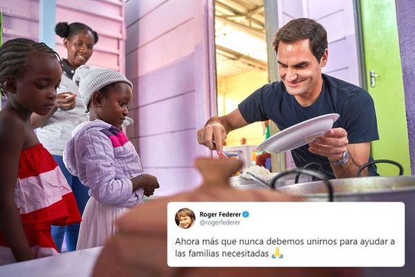 Las donaciones de Federer - Tenis - ABC Color