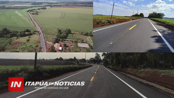 AVANZAN DISTINTAS OBRAS VIALES EN TODO ITAPÚA